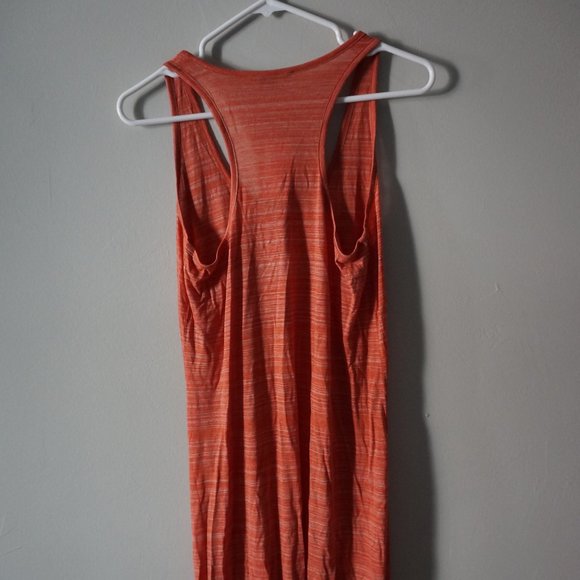 NWT Vince Slub Racerback Heather Maxi Dress stripe - Picture 5 of 8